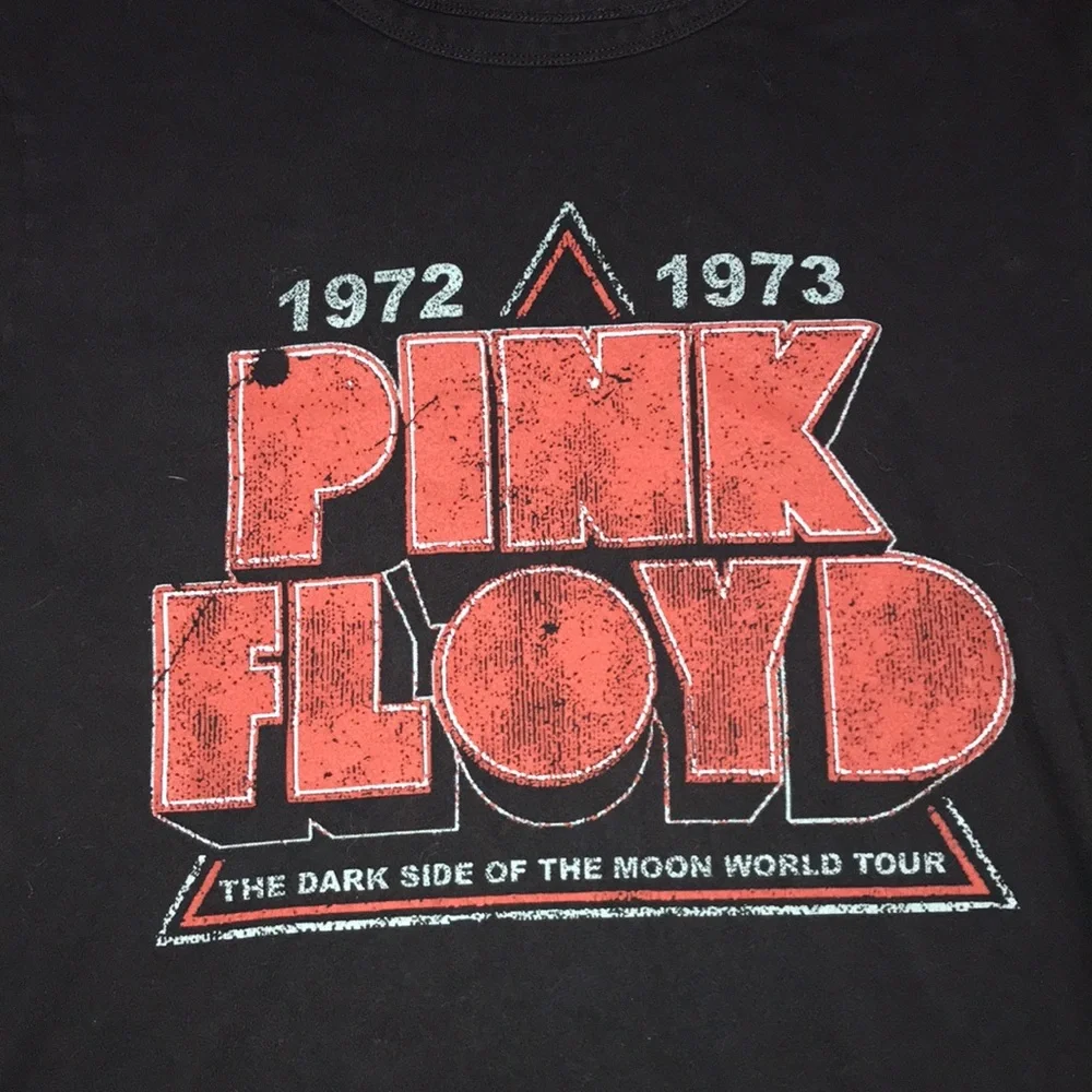 ODD PEOPLE 🐠 Pink Floyd Womans Distressed Graphic Tee Size Small | EUC - Picture 2 of 3